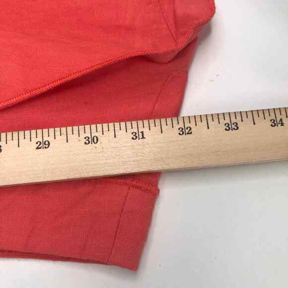 Moonlight Y&S Fashion Vest Womens S Coral Pockets Single Button Langenlook Artsy - Picture 9 of 9